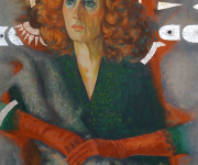 Garsiausių Lietuvos artisčių istorijos Prano Domšaičio galerijoje