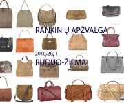 Rankinių apžvalga: kur nešiositės pusę savo gyvenimo šią žiemą?