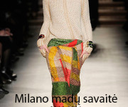 Ruduo bei žiema pagal Missoni