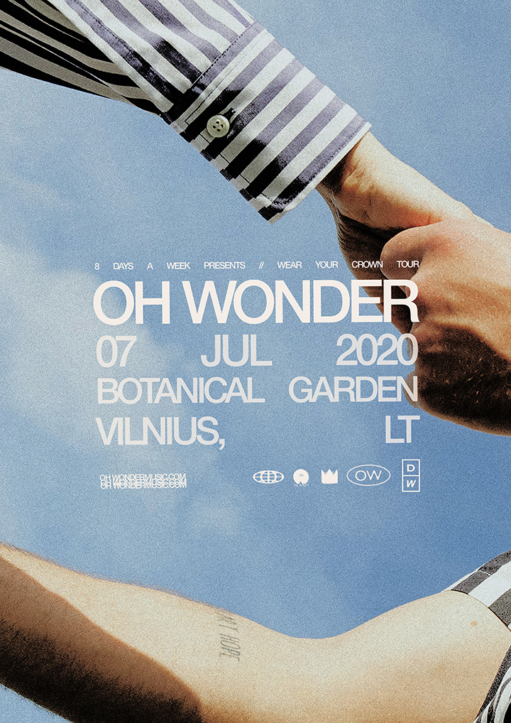 „Oh Wonder“ surengs pasirodymą Vilniaus Botanikos sode