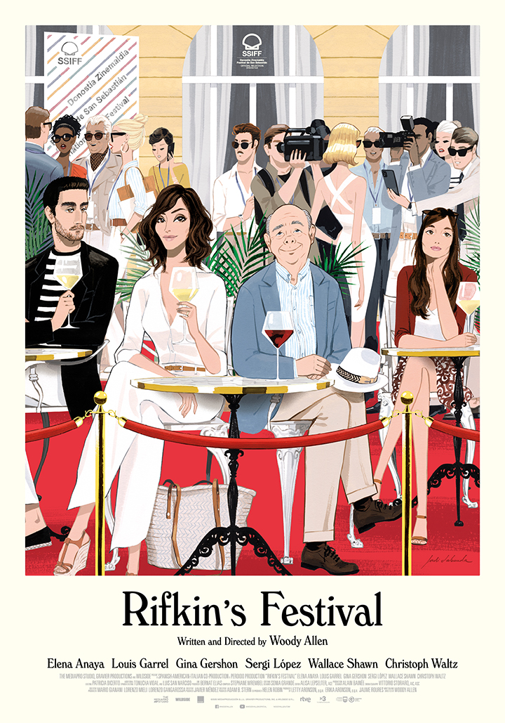Naujas Woody Alleno filmas „Rifkino festivalis“