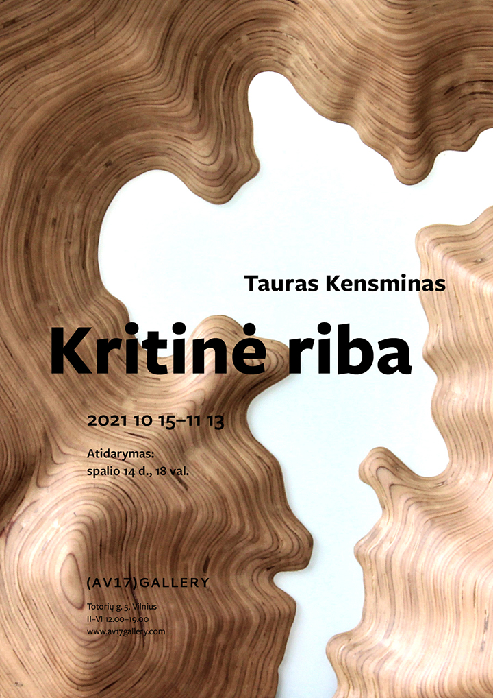 Apie kritinę ribą pasaulyje – skulptoriaus Tauro Kensmino paroda galerijoje (AV17)