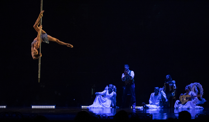 100 šou per 5 mėnesius – „Cirque du Soleil“